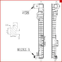 Бачок радиатора Ford Explorer, Flex