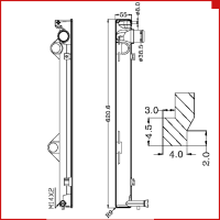 Бачок радиатора Toyota 4 Runner, Land Cruiser Prado J120