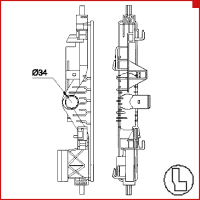 Бачок радиатора Opel Astra J, Cascada, Nsignia A, Zafira C